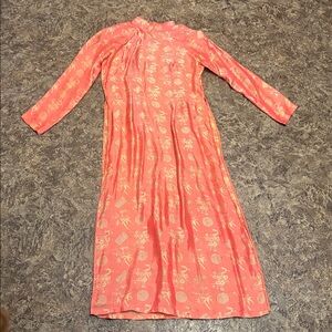 Thao Silk Asian Dress M